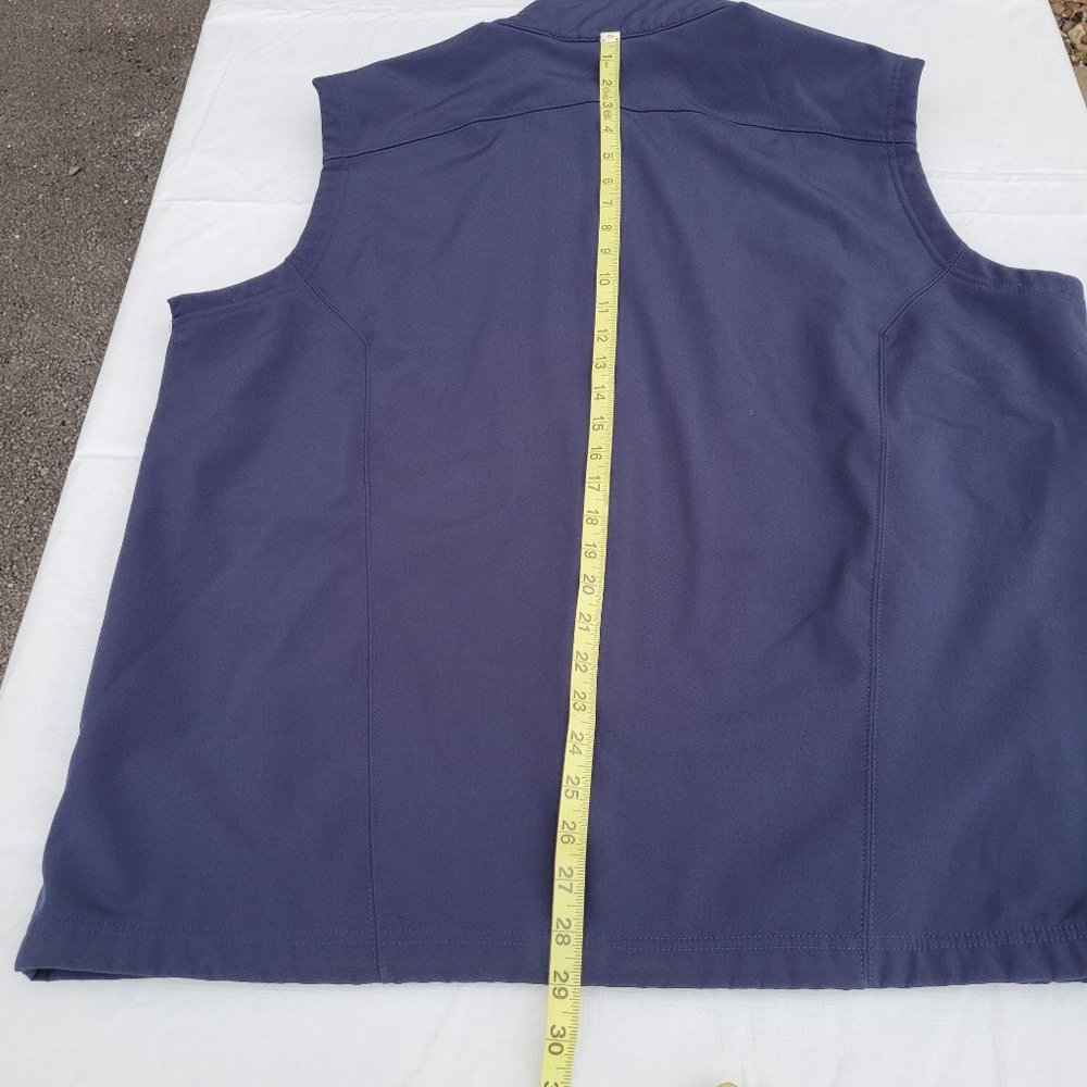 Ducks Unlimited Core 365 Men's XL Blue/Purple Vest With Zipper Pockets KState - Picture 13 of 16